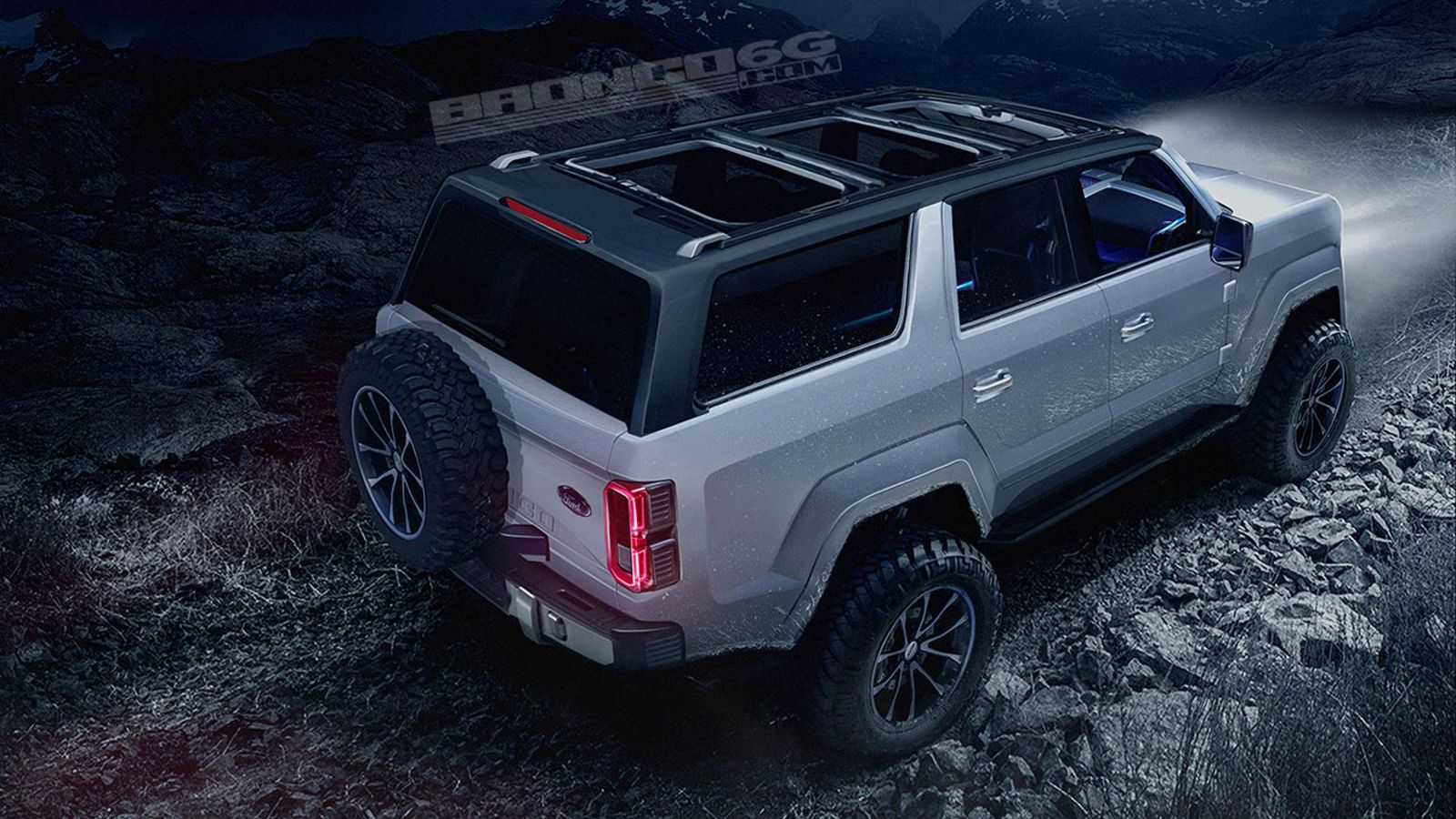 Όπως και στο επερχόμενο Wrangler, η Ford λέγεται πως ετοιμάζει την οροφή με τα αφαιρούμενα πάνελ, η οποία μάλλον θα ονομάζεται Air Roof.